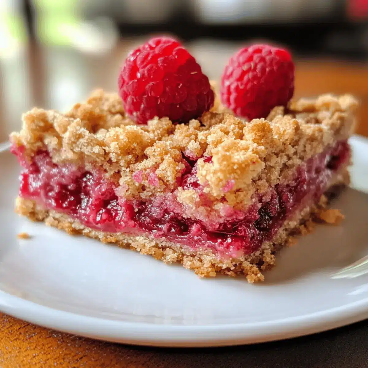 Easy Raspberry Crumb Bars: Buttery Sweet-Tart Dessert Recipe