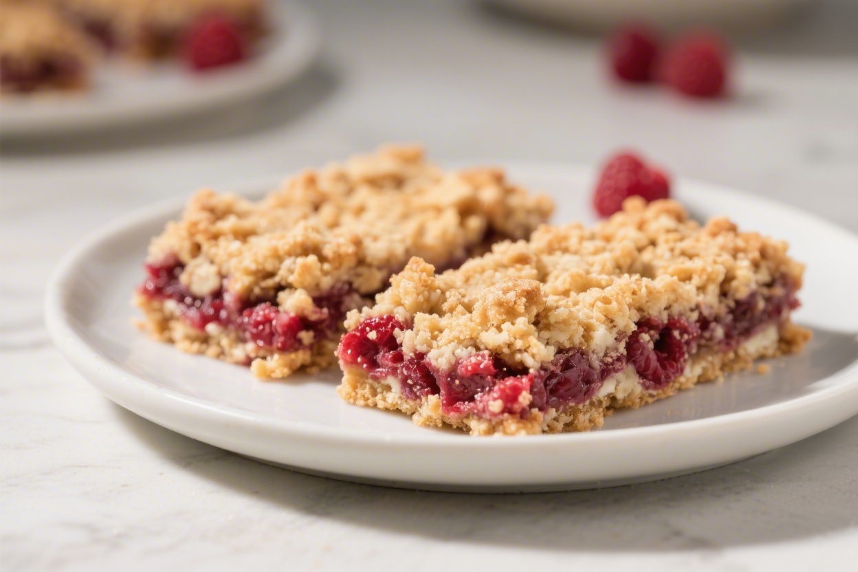 Raspberry Crumble Bars: One Dough Wonder for Any Occasion